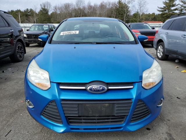 1FADP3F22EL358736 - 2014 FORD FOCUS SE BLUE photo 5