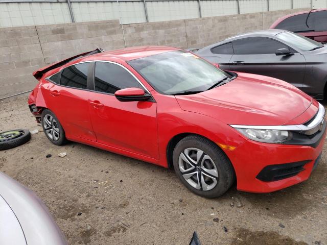 2HGFC2F56HH501273 - 2017 HONDA CIVIC LX RED photo 4