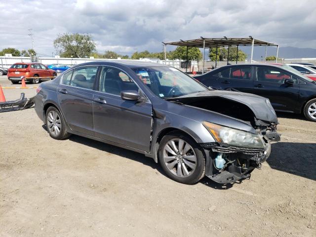 1HGCP2F7XBA113591 - 2011 HONDA ACCORD EX GRAY photo 4