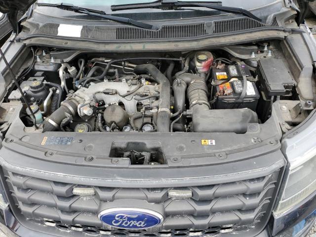 1FM5K8AT5GGA37226 - 2016 FORD EXPLORER POLICE INTERCEPTOR BLACK photo 12