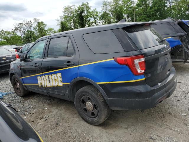 1FM5K8AT5GGA37226 - 2016 FORD EXPLORER POLICE INTERCEPTOR BLACK photo 2