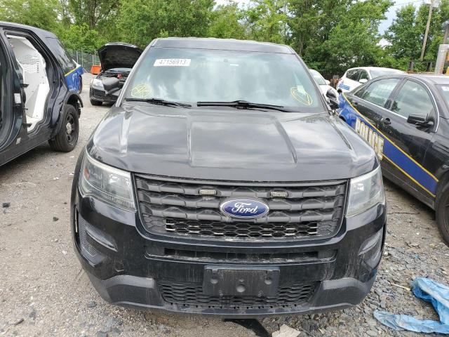 1FM5K8AT5GGA37226 - 2016 FORD EXPLORER POLICE INTERCEPTOR BLACK photo 5