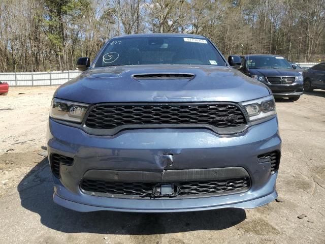 1C4SDJH93MC789738 - 2021 DODGE DURANGO SRT HELLCAT BLUE photo 5