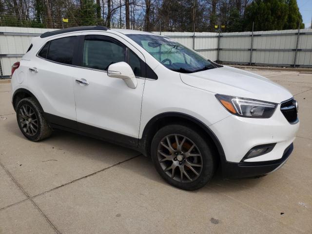 KL4CJ1SB7KB762306 - 2019 BUICK ENCORE SPORT TOURING WHITE photo 4