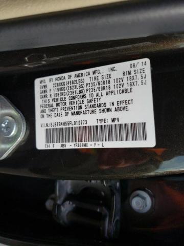 5J8TB4H55FL010773 - 2015 ACURA RDX TECHNOLOGY BLACK photo 13