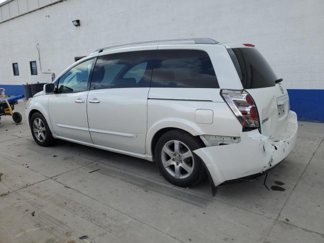 5N1BV28U18N107131 - 2008 NISSAN QUEST S WHITE photo 2