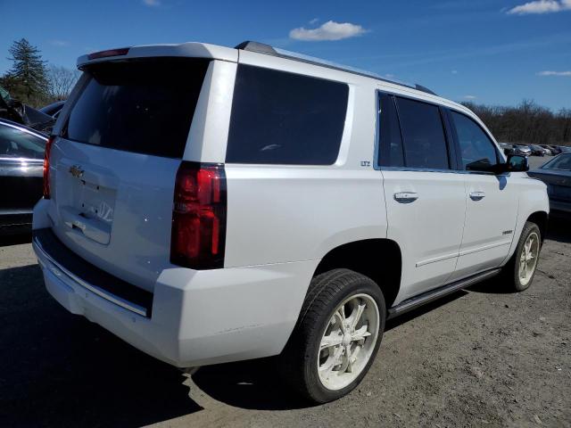 1GNSKCKC9GR291316 - 2016 CHEVROLET TAHOE K1500 LTZ WHITE photo 3