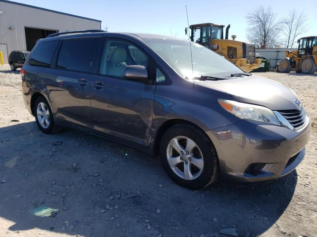 5TDKK3DC6BS169237 - 2011 TOYOTA SIENNA LE GRAY photo 4