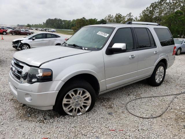 1FMJU1K59DEF63852 - 2013 FORD EXPEDITION LIMITED SILVER photo 1