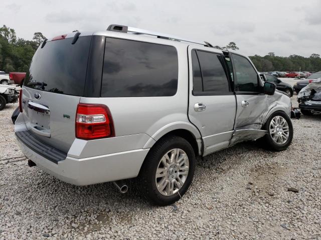 1FMJU1K59DEF63852 - 2013 FORD EXPEDITION LIMITED SILVER photo 3