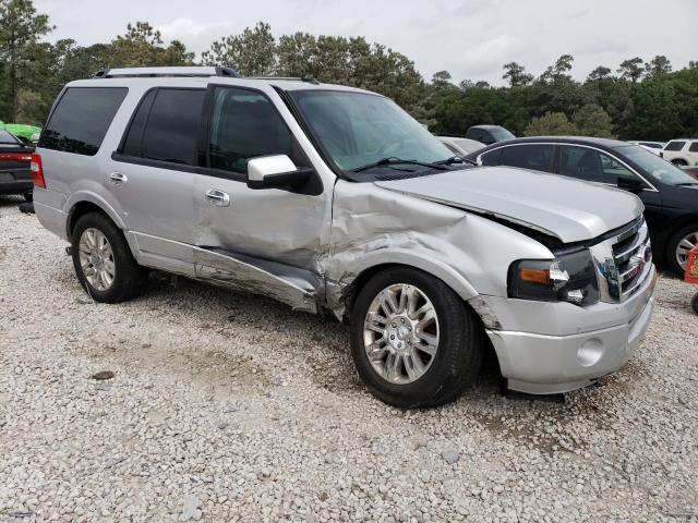 1FMJU1K59DEF63852 - 2013 FORD EXPEDITION LIMITED SILVER photo 4