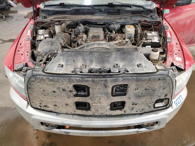 3C6UR5JL4FG624585 - 2015 RAM 2500 SLT წითელი ფოტო 11