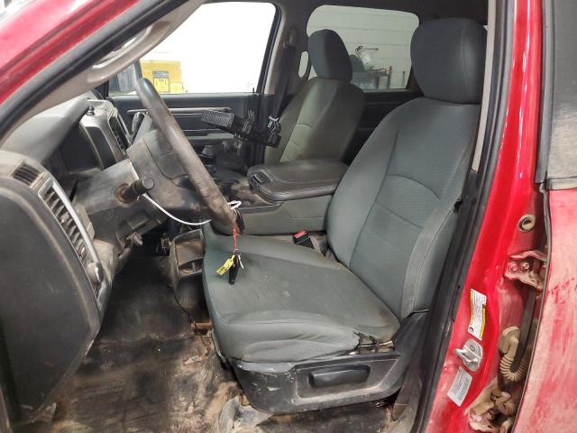 3C6UR5JL4FG624585 - 2015 RAM 2500 SLT წითელი ფოტო 7