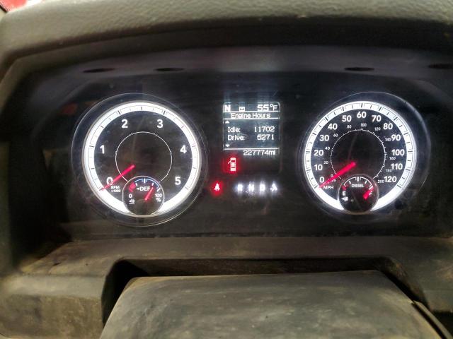 3C6UR5JL4FG624585 - 2015 RAM 2500 SLT წითელი ფოტო 9