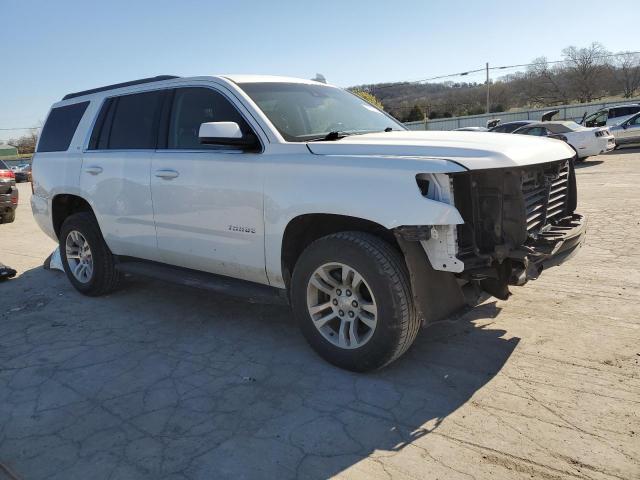 1GNSKBKC0HR253369 - 2017 CHEVROLET TAHOE K1500 LT WHITE photo 4