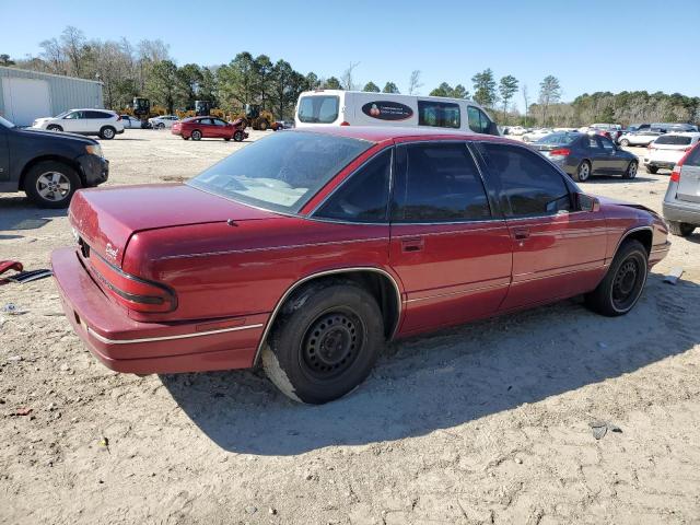 2G4WB54L7P1486502 - 1993 BUICK REGAL CUSTOM RED photo 3