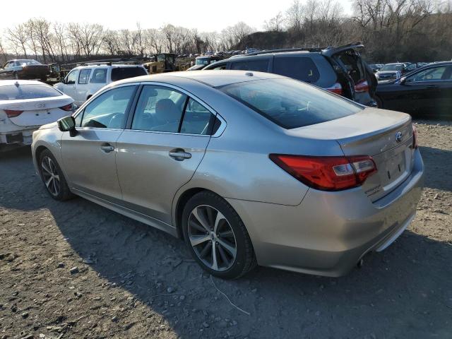 4S3BNAL67F3040194 - 2015 SUBARU LEGACY 2.5I LIMITED GRAY photo 2