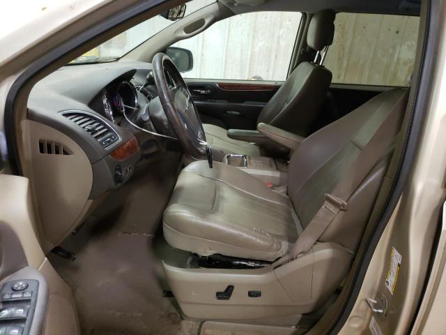 2C4RC1BGXCR303425 - 2012 CHRYSLER TOWN & COU TOURING თაფლისფერი ფოტო 7