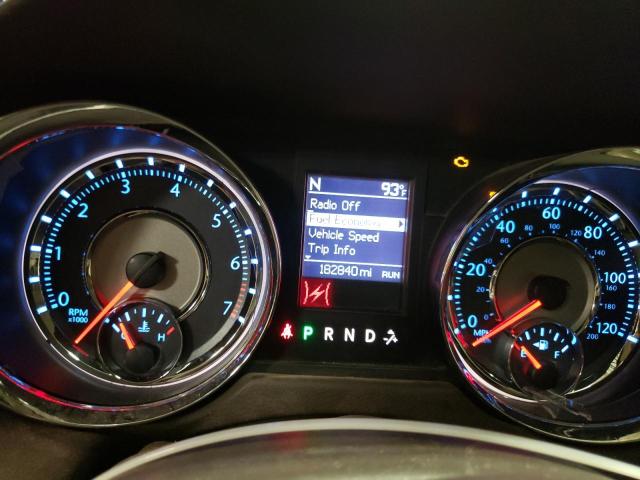 2C4RC1BGXCR303425 - 2012 CHRYSLER TOWN & COU TOURING თაფლისფერი ფოტო 9