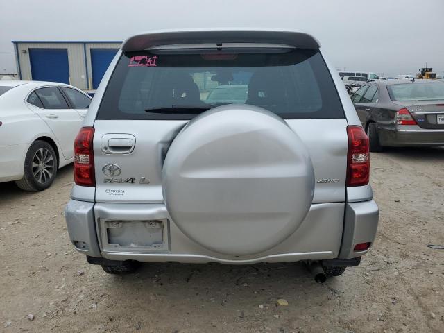 JTEHD20V550042133 - 2005 TOYOTA RAV4 SILVER photo 6