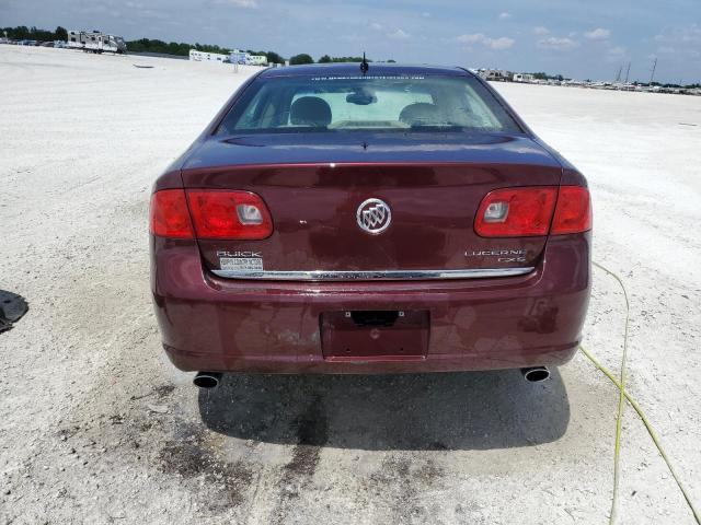 1G4HE57Y96U223986 - 2006 BUICK LUCERNE CXS MAROON photo 6