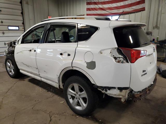 2T3RFREVXDW052414 - 2013 TOYOTA RAV4 XLE WHITE photo 2