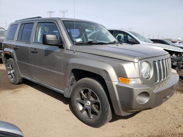 1J8FF28W08D547294 - 2008 JEEP PATRIOT SPORT TAN photo 4