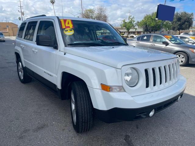 1C4NJRFB0ED846614 - 2014 JEEP PATRIOT LATITUDE WHITE photo 1