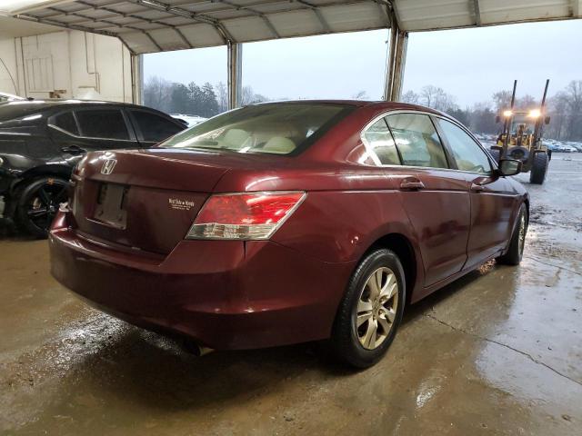 1HGCP2F46AA128061 - 2010 HONDA ACCORD LXP MAROON photo 3