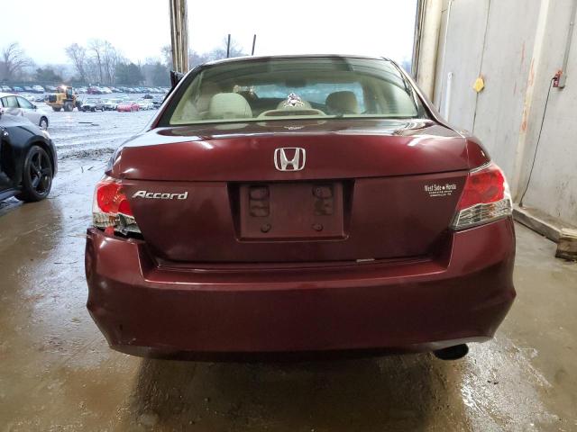 1HGCP2F46AA128061 - 2010 HONDA ACCORD LXP MAROON photo 6