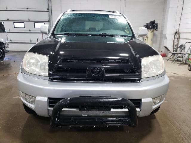 JTEBT17RX30006060 - 2003 TOYOTA 4RUNNER LIMITED SILVER photo 5