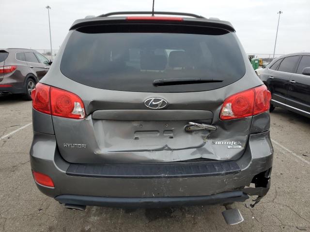 5NMSH13E99H239994 - 2009 HYUNDAI SANTA FE SE GRAY photo 6