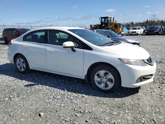 2HGFB2F46EH035799 - 2014 HONDA CIVIC LX WHITE photo 4