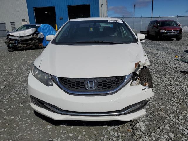 2HGFB2F46EH035799 - 2014 HONDA CIVIC LX WHITE photo 5