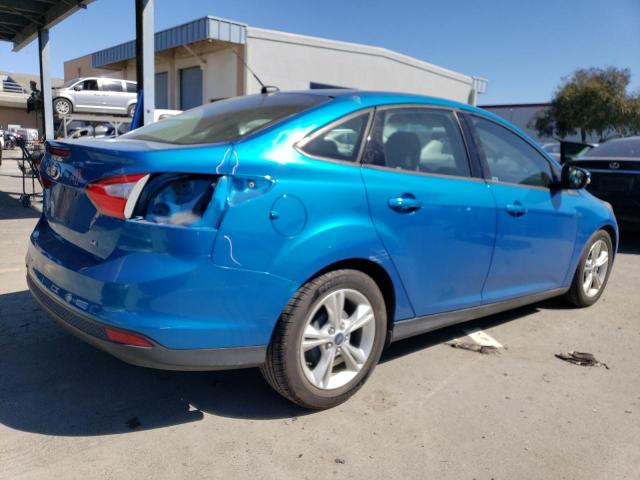 1FADP3F25EL238008 - 2014 FORD FOCUS SE BLUE photo 3