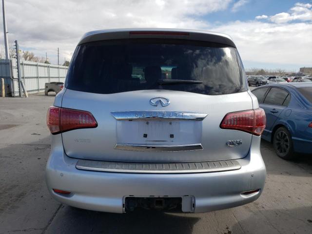 JN8AZ2NC3C9315730 - 2012 INFINITI QX56 SILVER photo 6