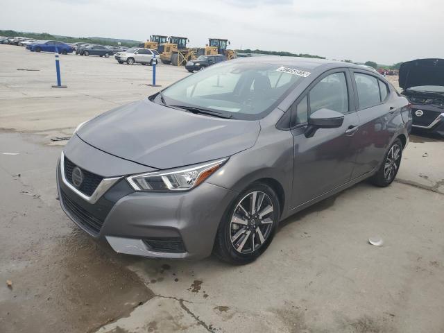 3N1CN8EV0ML876824 - 2021 NISSAN VERSA SV GRAY photo 1