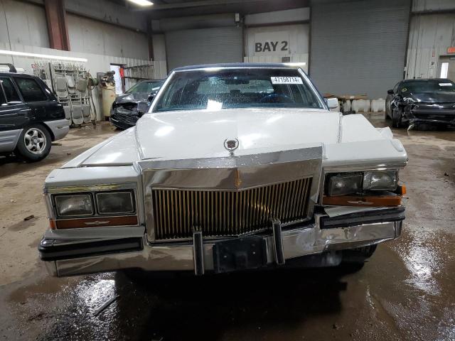 1G6DW51Y9JR753608 - 1988 CADILLAC BROUGHAM WHITE photo 5