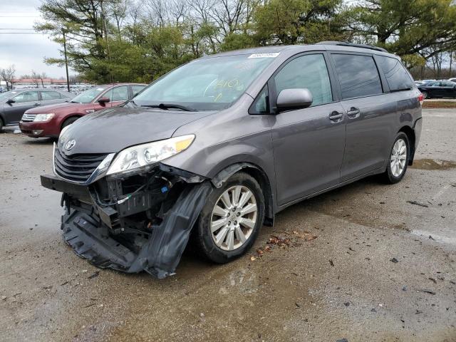 5TDJK3DC3CS036464 - 2012 TOYOTA SIENNA LE GRAY photo 1