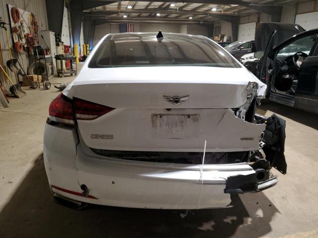 KMHGN4JE2GU127381 - 2016 HYUNDAI GENESIS 3.8L WHITE photo 6