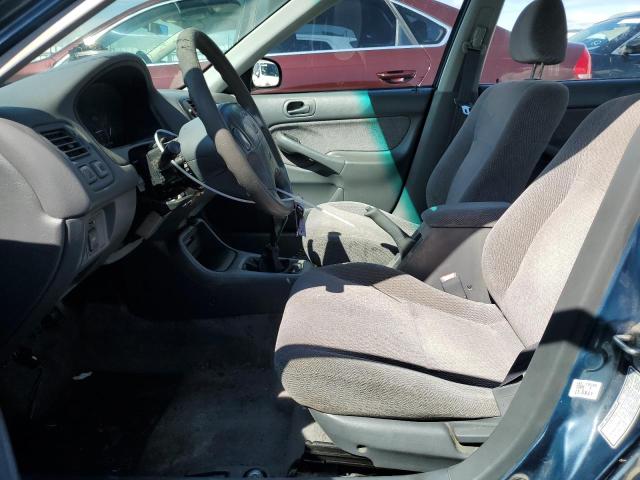 2HGEJ6579VH554511 - 1997 HONDA CIVIC LX BLUE photo 7