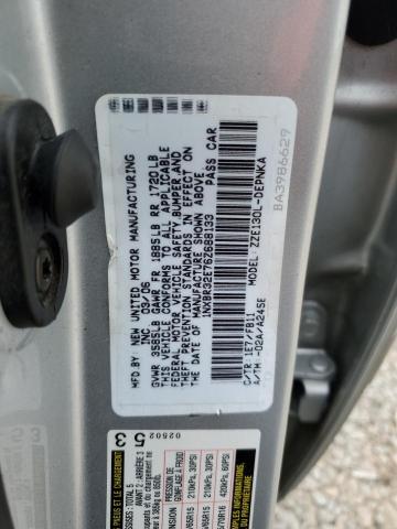 1NXBR32E76Z688133 - 2006 TOYOTA COROLLA CE SILVER photo 13