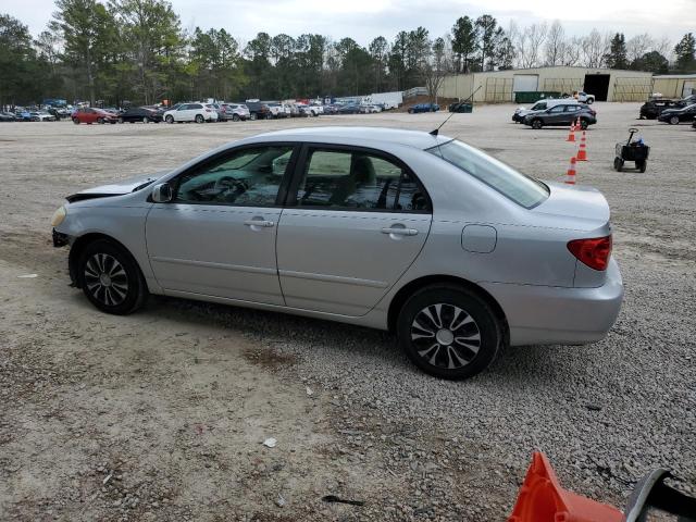 1NXBR32E76Z688133 - 2006 TOYOTA COROLLA CE SILVER photo 2