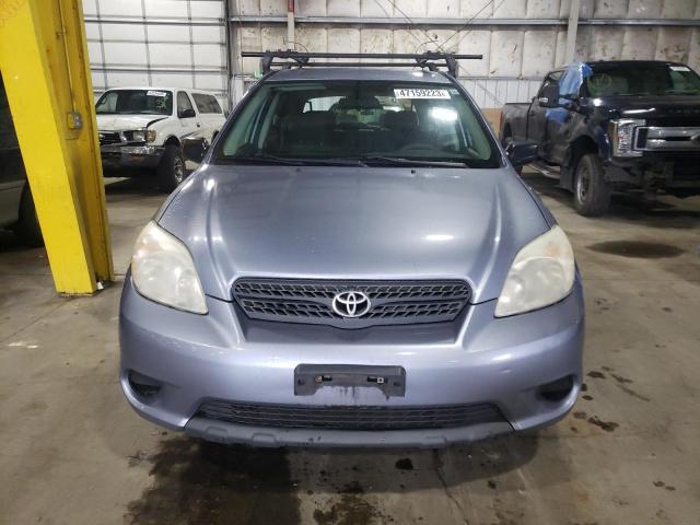 2T1KR32E07C655316 - 2007 TOYOTA MATRIX XR Bleu photo 5