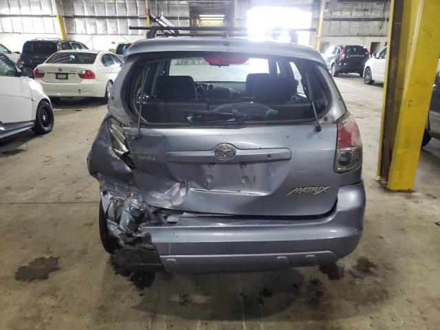 2T1KR32E07C655316 - 2007 TOYOTA MATRIX XR BLUE photo 6