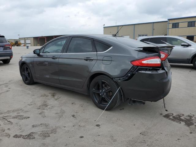 3FA6P0H73GR314393 - 2016 FORD FUSION SE GRAY photo 2