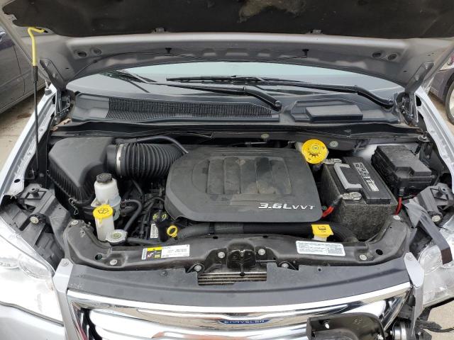 2C4RC1CG2ER340146 - 2014 CHRYSLER TOWN & COU TOURING L SILVER photo 12