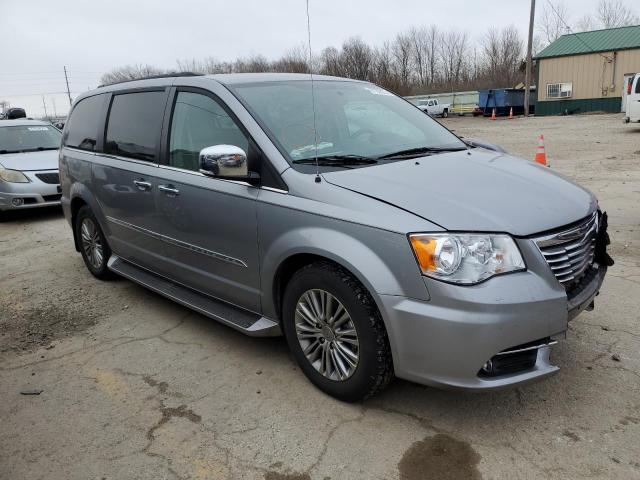 2C4RC1CG2ER340146 - 2014 CHRYSLER TOWN & COU TOURING L SILVER photo 4