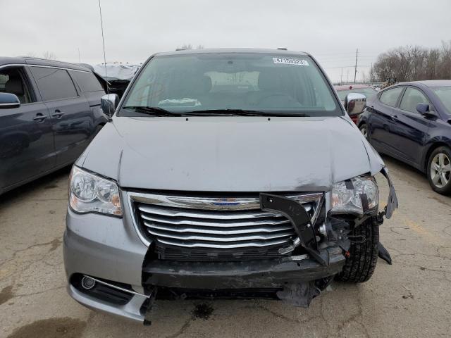 2C4RC1CG2ER340146 - 2014 CHRYSLER TOWN & COU TOURING L SILVER photo 5