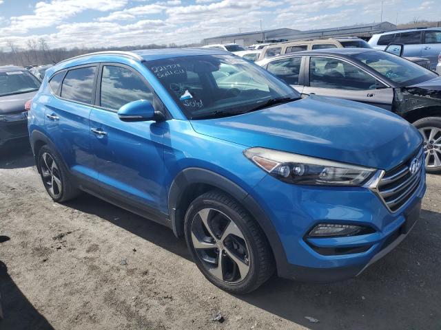 KM8J33A29GU208969 - 2016 HYUNDAI TUCSON LIMITED BLUE photo 4